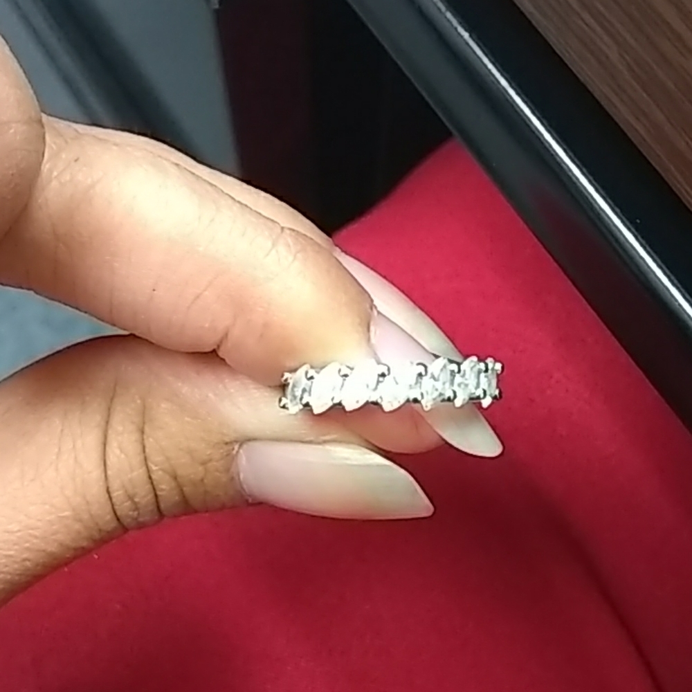 Stackable Gem 925 Sterling Silver Ring - image 5